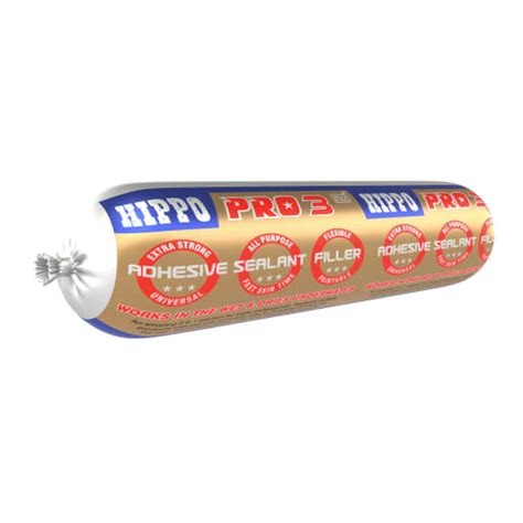 Hippo Pro Adhesive Sealant Filler Foil Ml White