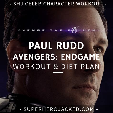 Paul Rudd Workout Routine And Diet Plan [updated] Train Like Ant Man