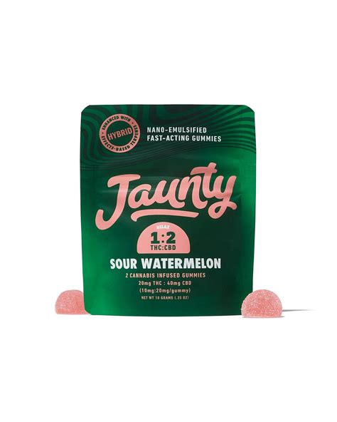 Sour Watermelon 21 Cbdthc 20mg 2pk Jaunty