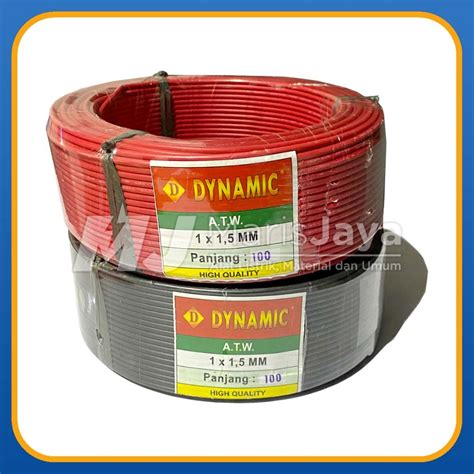 Jual Kabel NYA 1x1 5 100 Meter DYNAMIC Kabel Listrik 1x1 5 1 Roll