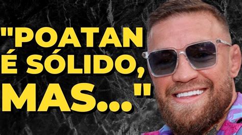 CONOR MCGREGOR ELOGIA ALEX POATAN MAS APOSTA EM ISRAEL ADESANYA NA