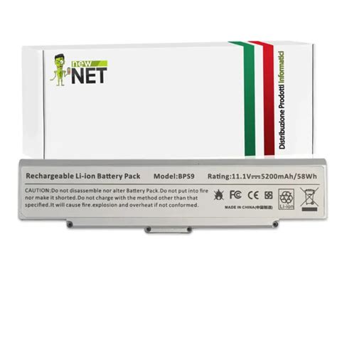 BATTERIA COMPATIBILE CON Sony Vaio VGN NR385E S VGN NR385E T 11 1V EUR