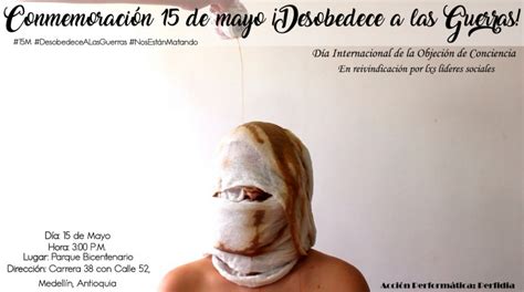 15 de mayo Día internacional de la Objeción de Conciencia Ramalc