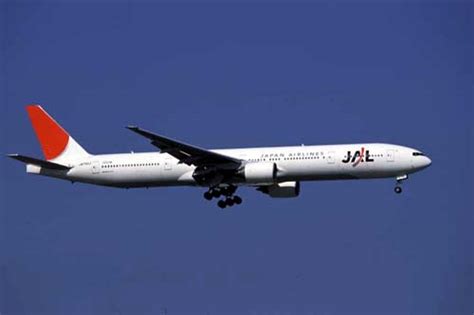 日本航空 太陽のアーク塗装 B777 346 Ja752j 羽田空港 2004年4月10日