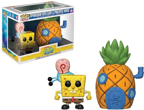 Funko Spongebob Squarepants Pop Town Spongebob With Gary Pineapple