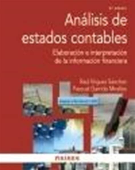 An Lisis De Estados Contables Ed Elaboraci N E