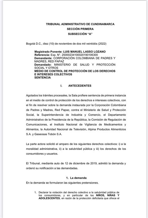 Jean Pierre Serna On Twitter El Tribunal Administrativo De