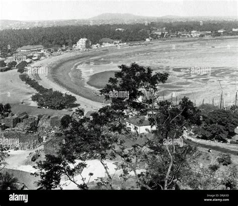 View from Malabar Hill, Bombay (Mumbai), India Stock Photo, Royalty ...