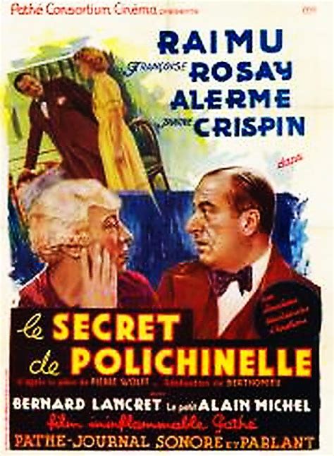 The Secret Of Polichinelle 1936