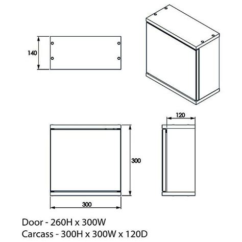 Croydex Simplicity Self Assembly White One Door Mirror Cabinet