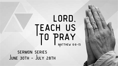 Lord Teach Us To Pray Pt 5 Youtube