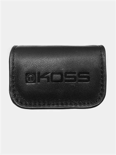 Leather Earbud Case Koss Stereophones