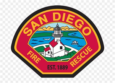 San Diego Fire-rescue Department - San Diego Fire Rescue Logo Clipart ...