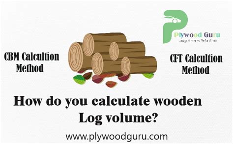 How Do You Calculate Wooden Log Volume Plywood Guru