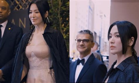 Song Hye Kyo S Met Gala Wearing New Clothes In Was Criticized By