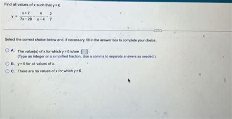 Solved Find All Values Of X Such That Y Y X X X