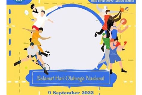 13 Link Twibbon Haornas Hari Olahraga Nasional 2022 Yang Cocok Jadi