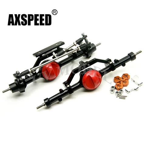 Rc Car Alloy Front Rear Axle For Rc Crawler Axles D Axial