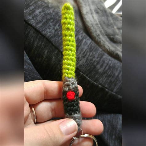 Ravelry Star Wars Lightsaber Pattern By Ahooka Migurumi