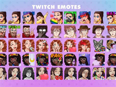 An amazing anime emotes for twitch, discord and tiktok | Upwork