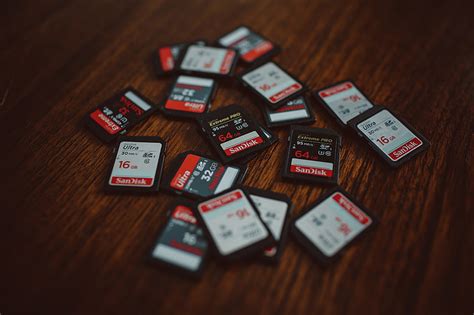 Royalty-Free photo: Memory cards for camera | PickPik