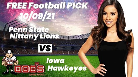 Free Football Pick Penn State Nittany Lions Vs Iowa Hawkeyes Picks 10