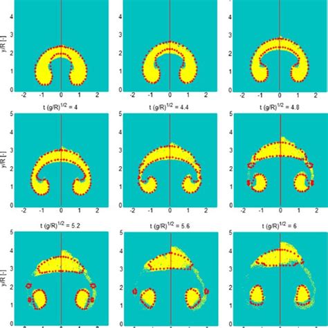 Rising Bubble Smoothed Particle Hydrodynamics Simulation With