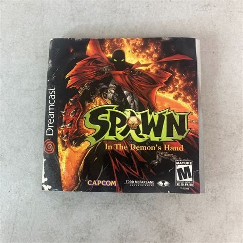 Spawn In The Demons Hand Sega Dreamcast 2000 Vintage Cd Video Game