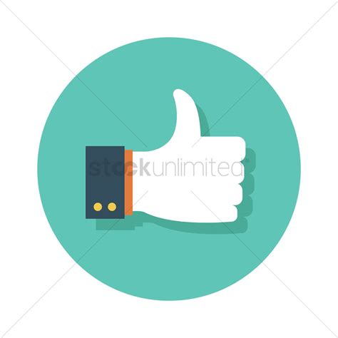 Thumbs Up Icon Vector At Collection Of Thumbs Up Icon