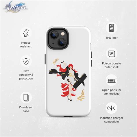 Honkai Star Rail Hsr Himeko Style 01 Tough Gaming Phone Case Etsy