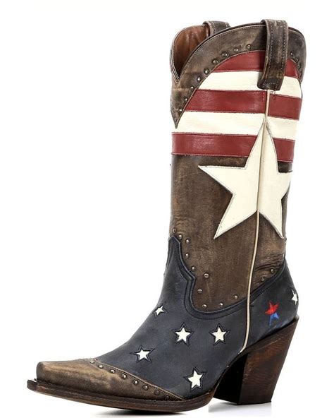 American Flag Cowgirl Boots