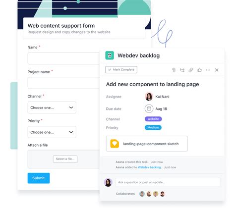 Asana Forms Submit And Manage Requests With Custom Forms • Asana