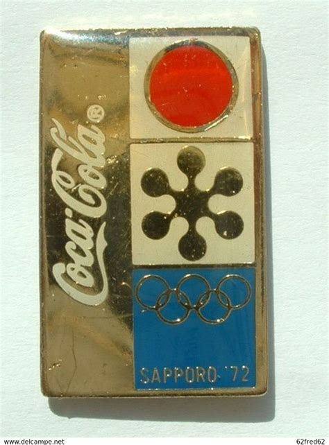 Coca Cola PIN S COCA COLA J O SAPPORO 72 ECRITURE BLANCHE