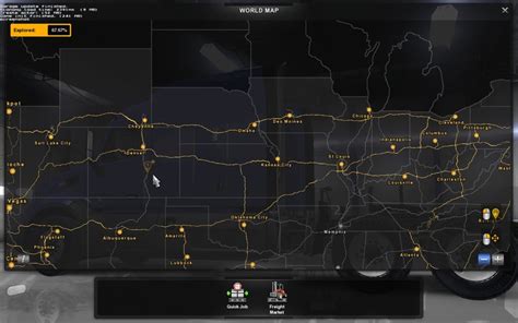 Ats Coast To Coast Map V Maps Mod F R American Truck Simulator