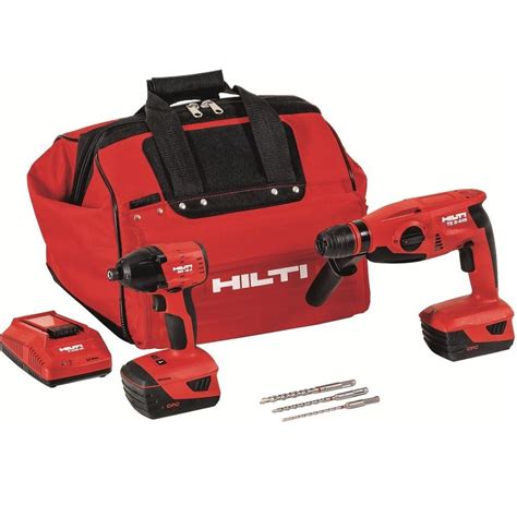 Hilti Volt Lithium Ion Cordless Rotary Hammer Drill Impact Driver