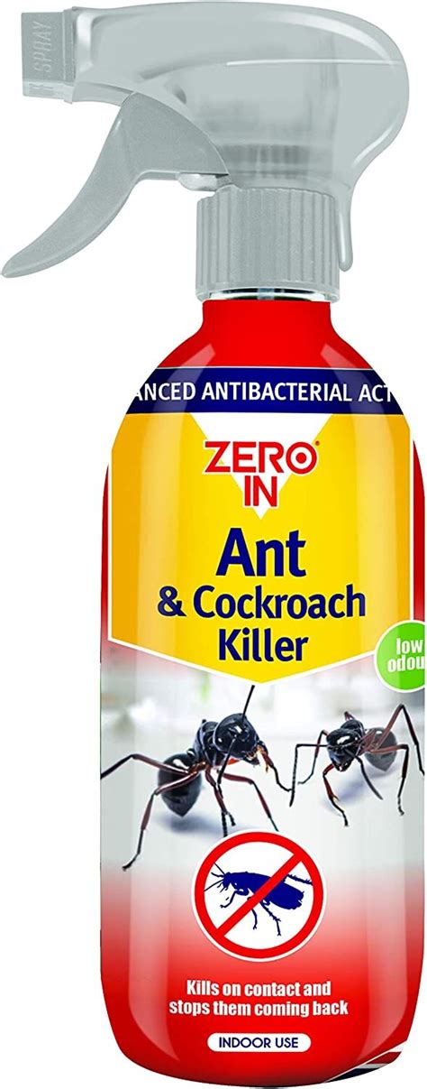 Zero In Ant Cockroach Killer 1L Ready To Use Spray Horticentre