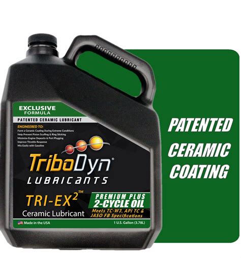 Tribodyn Premium Cycle Engine Oil With Ceramic Coating Gallon