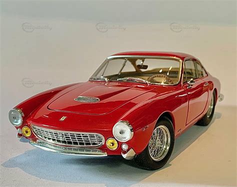 Ferrari 250 Gt Berlinetta Lusso Modelcar Hot Wheels Elite 118 In Red