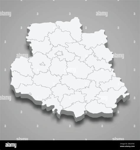 Mapa Isom Trico D Del Oblast De Vinnytsia Es Una Regi N De Ucrania