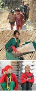 Visiting tattooed face women villages, Mindat - Myanmar