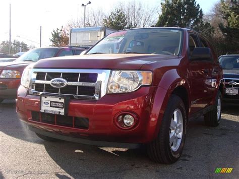 2008 Redfire Metallic Ford Escape Xlt V6 4wd 22206899 Photo 1