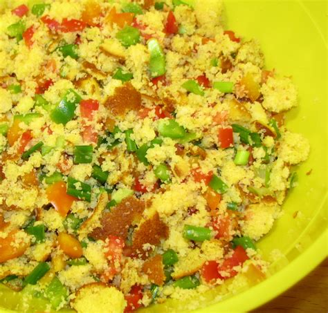 Colorful Cornbread Salad Texas Farm Bureau Table Top