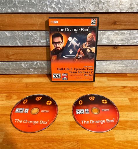 The Orange Box Half Life Episode Two Team Fortress And Portal For