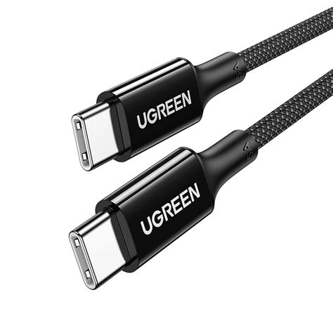 Ugreen USB C Til USB C Kabel PD 100W 1 5m Sort Teknikdele Dk