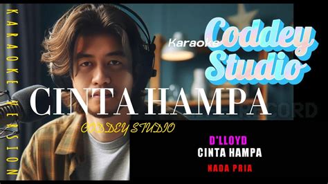 Cinta Hampa D Lloyd Karaoke Youtube