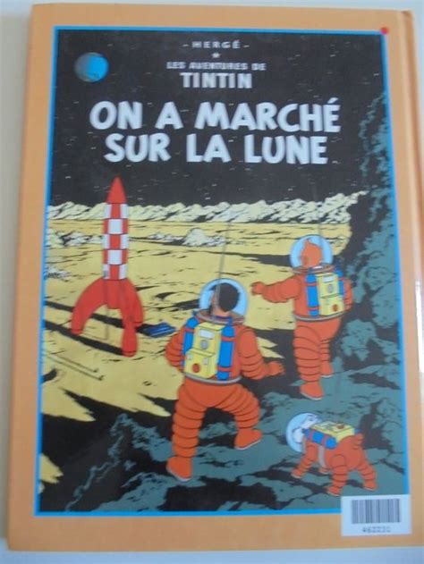 TINTIN album double Objectif Lune On a marché sur la lune Kaufen