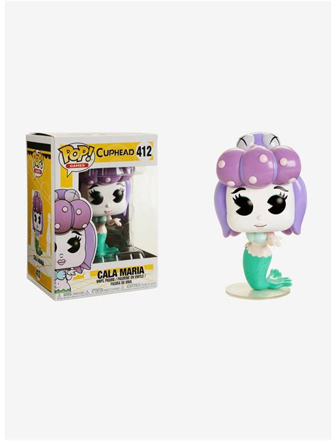 Funko Cuphead Pop Games Cala Maria Vinyl Figure Hot Topic