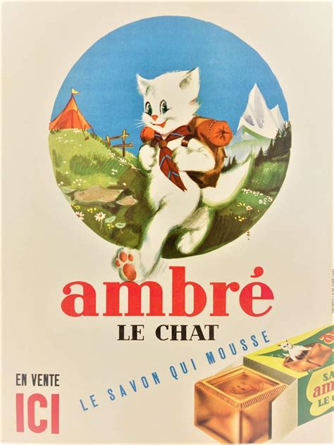 Solve Themes Vintage ads Ambré chocolat jigsaw puzzle online with 88