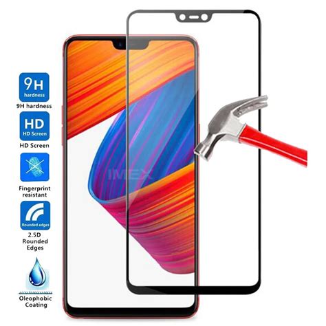 D Tempered Glass Screen Protector For Oppo F Full Cover Glass For