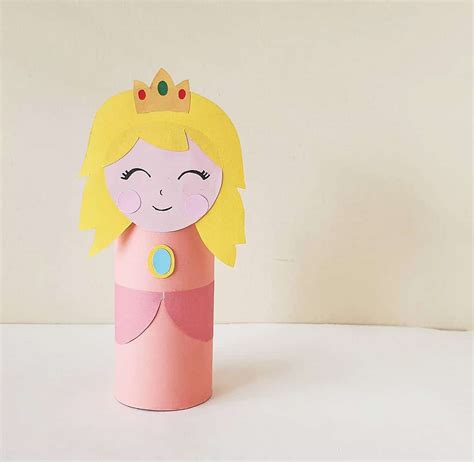 Princess Peach Craft - Super Mario Brothers - Big Family Blessings